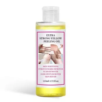 Белое пилинговое масло для рук и ног, лица, всего тела, увлажняющее масло 110ml