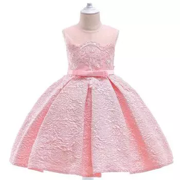 Белое платье для девочек от 3 до 10 лет, платья для крещения, вечернее платье принцессы на день рождения, свадебное платье принцессы для маленьких девочек, Vestidos 110 белый