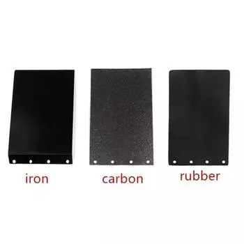 Belt Sander Base Plate Pad Carbon Iron MT190 Replacement Rubber Plate