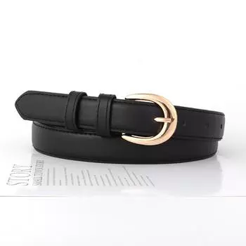Belt Womens Waist With Durable Pu Material And Metal Buckle For Everyday Style