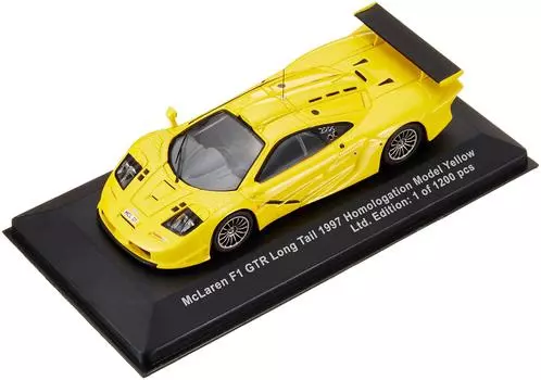 Beltempo McLaren F1 GTR Homologation 1997 Yellow Finished Product 1/43 жёлтый