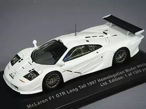Beltempo PALMA McLaren F1 GTR Homologation 1997 White Finished Product 1/43 белый