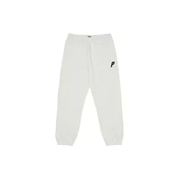 Белые брюки унисекс Palace Felt P Jogger P24JG050 L
