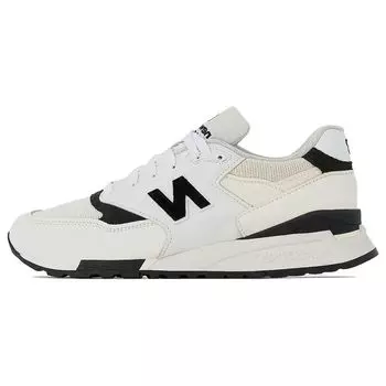 Белые черные кроссовки унисекс New Balance Teddy Santis x 998 Made in USA U998TI 42