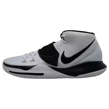 Белые черные мужские кроссовки Nike Kyrie 6 TB CW4142-101 42.5