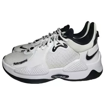 Белые черные мужские кроссовки Nike PG 5 TB DM5045-100 43