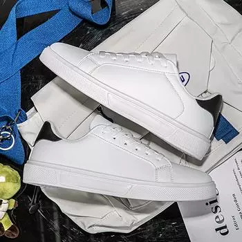 Белые черные мужские туфли, удобные повседневные туфли для скейтборда, мужские прочные кроссовки для отдыха, легкие кроссовки для ходьбы 36