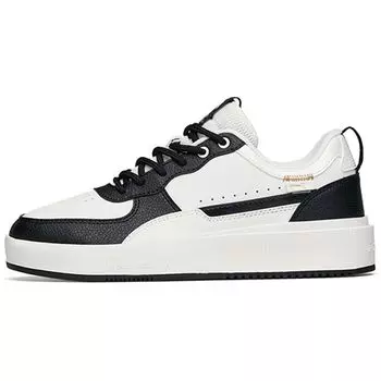 Белые черные женские кроссовки Anta Milk-in-Water Skate 922228012-5 36