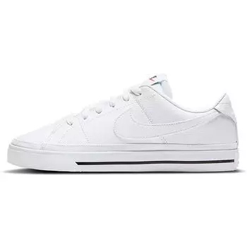 Белые черные женские кроссовки Nike Court Legacy CU4149-101 36.5