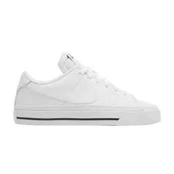 Белые черные женские кроссовки Nike Court Legacy CU4149-101 38