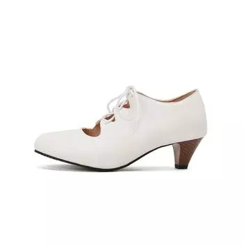 Белые черные женские туфли-лодочки на высоком каблуке, маленькие, большие, размер 32 50 34 чёрный