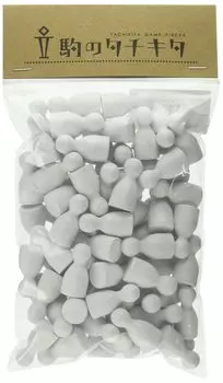 Белые деревянные пешки 75 (примерно штук)