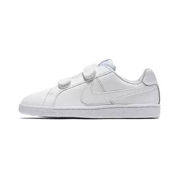 Белые детские кроссовки Nike Court Royale PS 833536-102
