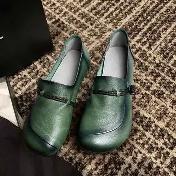 Белые дышащие летние туфли женские туфли на плоской подошве без застежек мокасины с круглым носком мягкие туфли на плоской подошве повседневные 41 чёрный