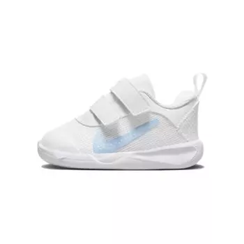 Белые кобальтовые детские кроссовки Nike Omni Multi-Court TD DM9028-103