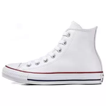 Белые кожаные кроссовки Converse Chuck Taylor All Star унисекс 132169C