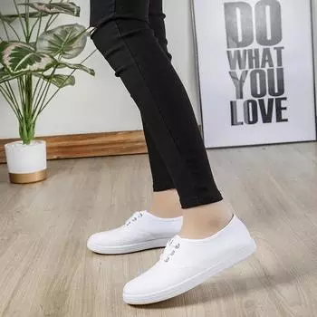 Белые кроссовки, белые сетчатые туфли, школьные гимнастические туфли для мальчиков и девочек, маленькие белые туфли, обувь для боевых искусств, обувь для работы медсестрой, белая одежда 35 белый