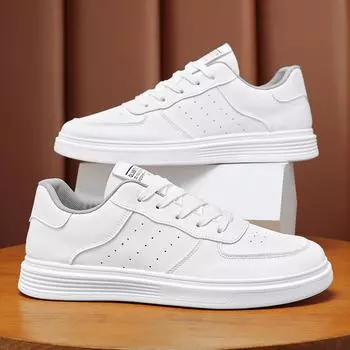 Белые кроссовки летние мужские кроссовки настоящие мужские туфли для мужчин предложение повседневные кроссовки бесплатная доставка обувь мужской бренд 39