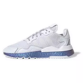 Белые кроссовки унисекс adidas Nite Jogger Cloud-White Crystal-White FV3746