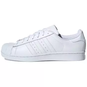 Белые кроссовки унисекс adidas Superstar Running-White-Ftw Running-White B27136 44