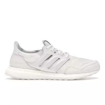 Белые кроссовки унисекс adidas UltraBoost Leather Cloud EF1355