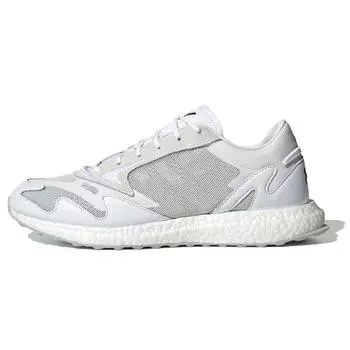 Белые кроссовки унисекс adidas Y-3 Rhisu Run FU8505