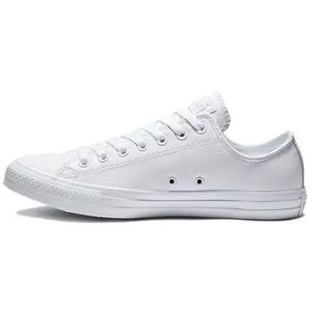 Белые кроссовки унисекс Converse Chuck Taylor All Star Ox Leather 136823C