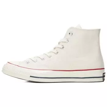 Белые кроссовки унисекс Converse Chuck Taylor All Star Hi Parchment 144755C