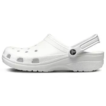 Белые кроссовки унисекс Crocs Classic Clog 10001-100 42-43