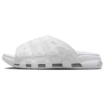 Белые кроссовки унисекс Nike Air More Uptempo Slide Triple FD9883-101 41