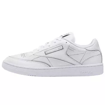 Белые кроссовки унисекс Reebok Maison Margiela x Club C, черные H02407 37.5