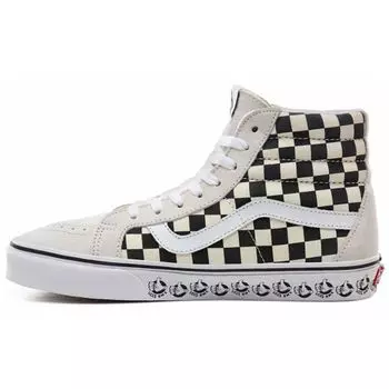 Белые кроссовки унисекс Vans BMX Sk8-Hi Reissue, черные VN0A4BV8V3H