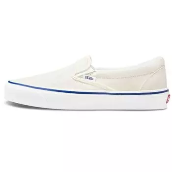 Белые кроссовки унисекс Vans OG Classic Slip-On LX Classic True-White VN0A45JK0RD