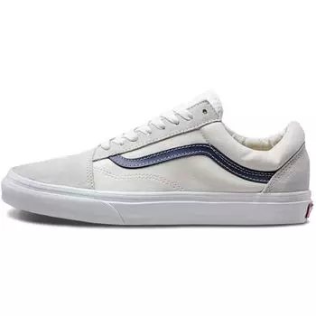 Белые кроссовки унисекс Vans Old Skool Vintage-Indigo VN0A38G1QKK