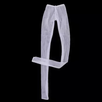 Белые кукольные чулки, высокие эластичные носки /3 аксессуара для кукол для девочек