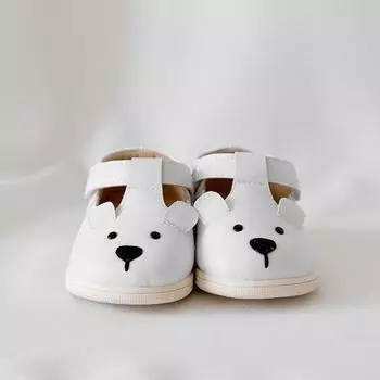 Белые лоферы Baby Jam унисекс Bear Squeak White-Y860 120