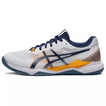 Белые мужские кроссовки ASICS Gel Tactic Deep Ocean 1071A065-101 41.5