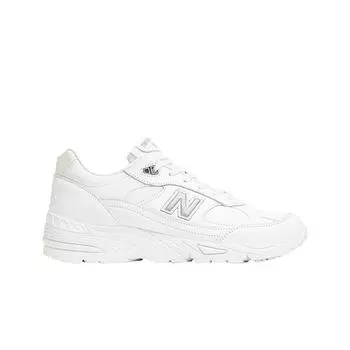 Белые мужские кроссовки New Balance 991 Made in UK M991TW