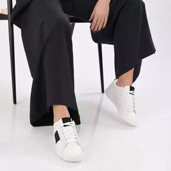 Белые низкие кроссовки Courtclassic для женщин LE COQ SPORTIF