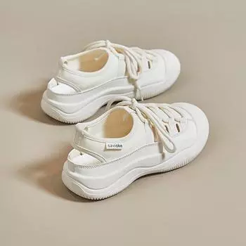 Белые открытые туфли для папы, женские дышащие летние новые сетчатые спортивные туфли на платформе, дышащие легкие сандалии 35