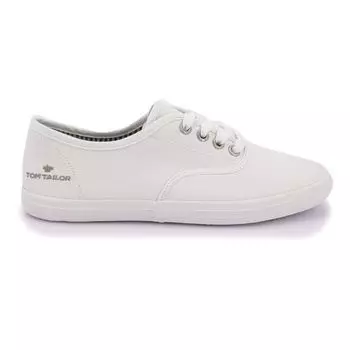 Белые парусиновые кроссовки 539024 0001 t37/42 Женщина TOM TAILOR 41 белый