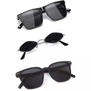 Белые солнцезащитные очки Sheomy для женщин и мужчин, солнцезащитные очки и комбинированный набор MCstan Candy