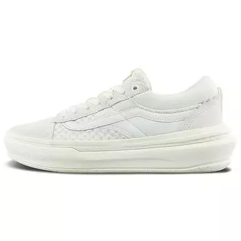 Белые светло-коричневые кроссовки унисекс Vans Old Skool Overt Plus ComfyCush VN0A4BVLQC5 36