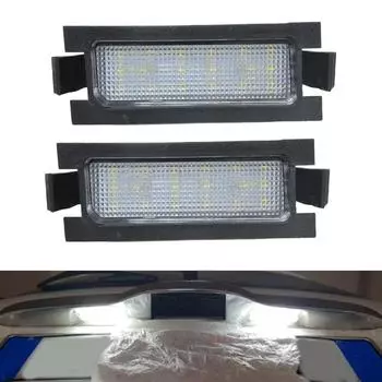 Белые светодиодные фонари подсветки номерного знака 925011H500 для Hyundai Accent (RB/RC) 2012-2017