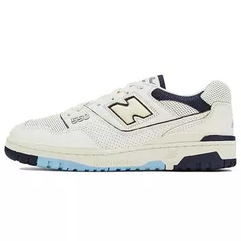 Белые темно-синие кроссовки унисекс New Balance Rich Paul x 550 BB550RP1 42