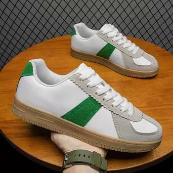 Белые туфли для мужчин, повседневные лоферы для мужчин, обувь 2024 года, новые мужские кроссовки из натуральной кожи, люксовый бренд, плоская летняя женская тенденция 36 серый