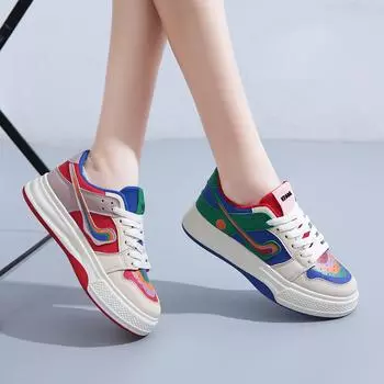 Белые туфли для женщин, летние новые студенческие кроссовки, кроссовки для женщин, универсальные, повседневные, уличные 35