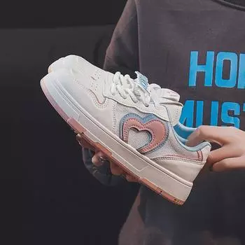 Белые туфли Женские туфли Летние новые низкие туфли Сетчатые дышащие немецкие кроссовки Туфли-лодочки Обувь для сноуборда 35