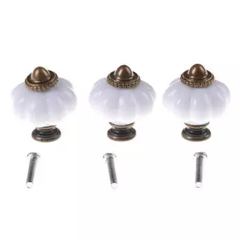 Белые винтажные дверные ручки, ящик для шкафа, кухонная ручка