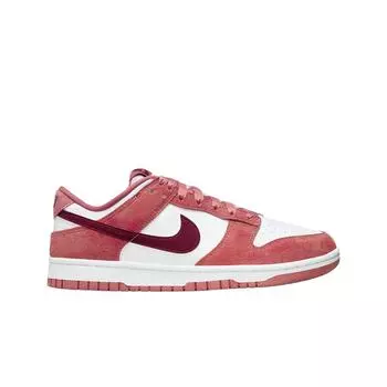 Белые женские кроссовки Nike Dunk Low Valentine Day White Adobe FQ7056-100